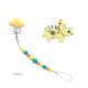 Teether Joy Lollipop (Yellow Triceratop)