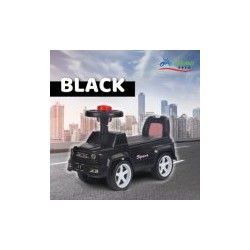 OTOMO Kids Ride On Kid Baby Push Car Ride On Walker Happy Girl Boy 1-3y With Horn Kereta Mainan Budak XFC188-BLACK