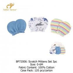 Bebe Favour Scratch Mitten (3 Pack/Set) BP72006
