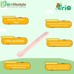 Erio Silicone Spoon - Pink