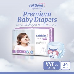 SoftLove | Platinum Baby Diapers Pants (1 pack) L/XL/XXL 