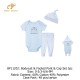 Bebe Favour Baby Bodysuit & Footed Pant & Cap Set (3\'s/Pack) BP11202