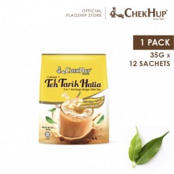 Chek Hup Teh Tarik Halia 3 in 1 (35g x 12 sachets)