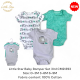 Little Star Baby Rompers Set 3in1 CM21393