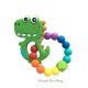 Teether Joy Vibrant Duo Ring (Green Dragon)