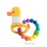 Teether Joy Vibrant Duo Ring (Yellow Duckling)