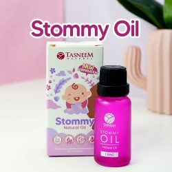 Tasneem Naturel Stommy Oil (Minyak Telon) (15ml) Kembung Perut Sembelit