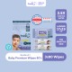 Hoppi Premium Wipes [German Dermatologically Tested] with Halal Certified (80 Wipes x 3 Packs)