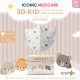 [Kid] 3D Duckbill 4-Ply Beary Bear Medical Disposable Face Mask (20pcs)