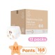 [Bundle of 12] *TRAVEL* Iconic Babycare Signature Day & Night Baby Diaper Pants M168/L144/XL120/XXL96