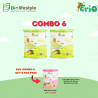 (Combo Pack Of 6) Erio Organic Baby Cereal With Probiotic - Ancient Grains with Kale, Potato & Chia (200g x 6)