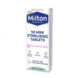 MILTON Mini Sterilizing Tablets (50 Tablets)