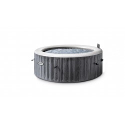 INTEX 6 Person Greywood Deluxe Round Bubble Spa Set IT 28442BS