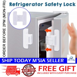 [Little B House] Multi-Functional Fridge Lock Baby Safety Lock Cabinet Lock Baby Drawer Lock 安全锁 Kunci Baby -BS18