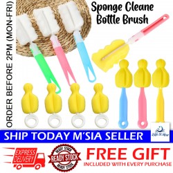 [Little B House] Nipple Brush Baby Bottle Brush Milk Bottle Brush 奶瓶刷 奶嘴刷 Berus Botol Susu -BKM22-Brush