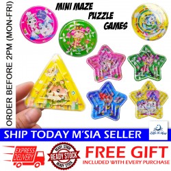 [Little B House] Labyrinth Maze Ball Puzzle Mini Toys Children Day Gift Goodies Gift 迷你玩具迷宫 Mainan Maze -BT422