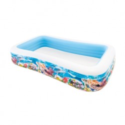 Intex Swim Center Tropical Reef Family Pool IT 58485NP
