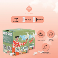 Joliewen Breathable Ultra-Thin Anti-Bacteria Pantyliner Stock Clearance Exp:08/2025