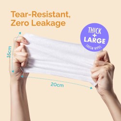 [CARTON] Hoppi Antibacterial Wipes (80 Wipes x 12 Packs) [NEW PACKAGING]