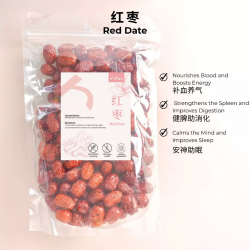 Ren Giant Red Date Jujube (500 Gram, Sulphur Free)