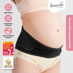 Bmama Premium Maternity Support Belt (Prenatal/Postpartum) - Black