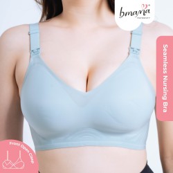 Bmama Ultimate Ultra-Light Comfort Seamless Air Nursing Bra - BR811 GREEN