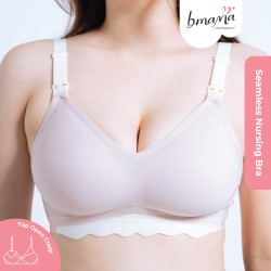 Bmama Ultra Cooling Seamless Nursing Bra - Pink