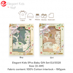 Elegant Kids 5Pcs Baby Gift Set ELV3028