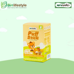 Natufoodies Organic Puff Stick 21g - Sweet Potato & Banana 