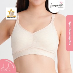 Bmama Nursing Comfort Bra - Up Way Open (Beige)