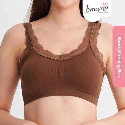 Bmama Comfort Seamless Sport Push Up Sleep Bra (Free Size)