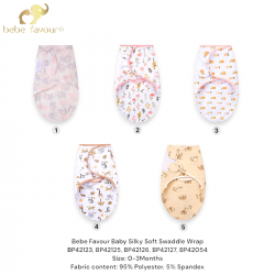 Bebe Favour 1Pc Baby Silky Soft Swaddle Wrap