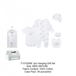 Rock A Bye Baby 5Pcs Hanging Gift Set F10102NB