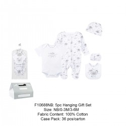 Rock A Bye Baby 5Pcs Hanging Gift Set F10688NB