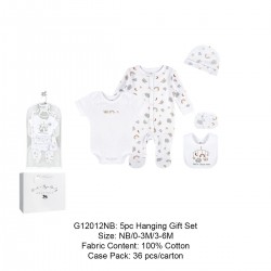 Rock A Bye Baby 5Pcs Hanging Gift Set G12012NB