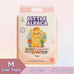 Little Alpaca Tape Diaper (M Size)