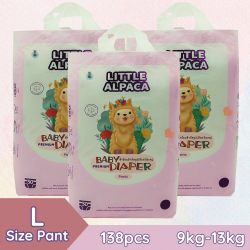 Little Alpaca Pants Diaper Bundle (L Size)