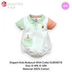 Elegant Kids Bodysuit With Collar ELBS56712