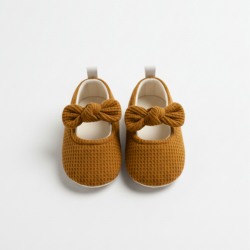 Aikaydan Princess shoes - Waffle Deep mustard