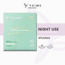 Yuime Night Use Pad (290mm x 9pcs/box)