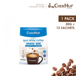 Chek Hup 2 in 1 Ipoh White Coffee (Coffee and Creamer) (30g x 12 sachets)