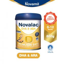 Novalac DHA & ARA 800g (0-12 Months)