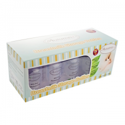 Autumnz Breastmilk Storage Bottles - 10 bottles - Clear