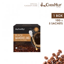Chek Hup Black Mandheling Gourmet Black Coffee (10g x 5 sachets)