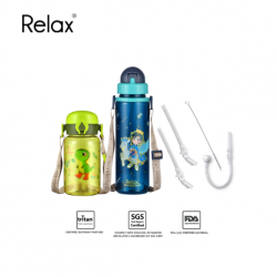 Package - 500ml RELAX Tritan W/Bottle + 550ml RELAX Tritan Kids W/Bottle-Spring + Straw