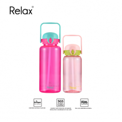 1200ml RELAX Tritan W/Bottle + 800ml RELAX Tritan W/Bottle