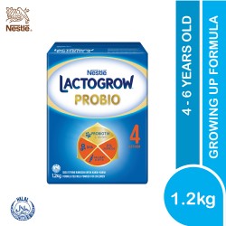 LACTOGROW PROBIO 4 (4-6 YEARS ABOVE) 1.2KG BIB