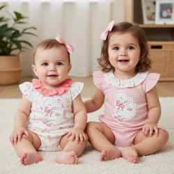 Elegant Kids 1Pc Girl Romper In Hanger ELRS56974