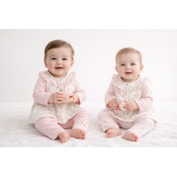 Elegant Kids 2Pc Set (Long Sleeve Dress + Pant) In Hanger ELPL56979
