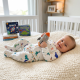 Little Star Bamboo Sleepsuit Zip With Hand &amp; Foot Coverings LSB55200,_231708